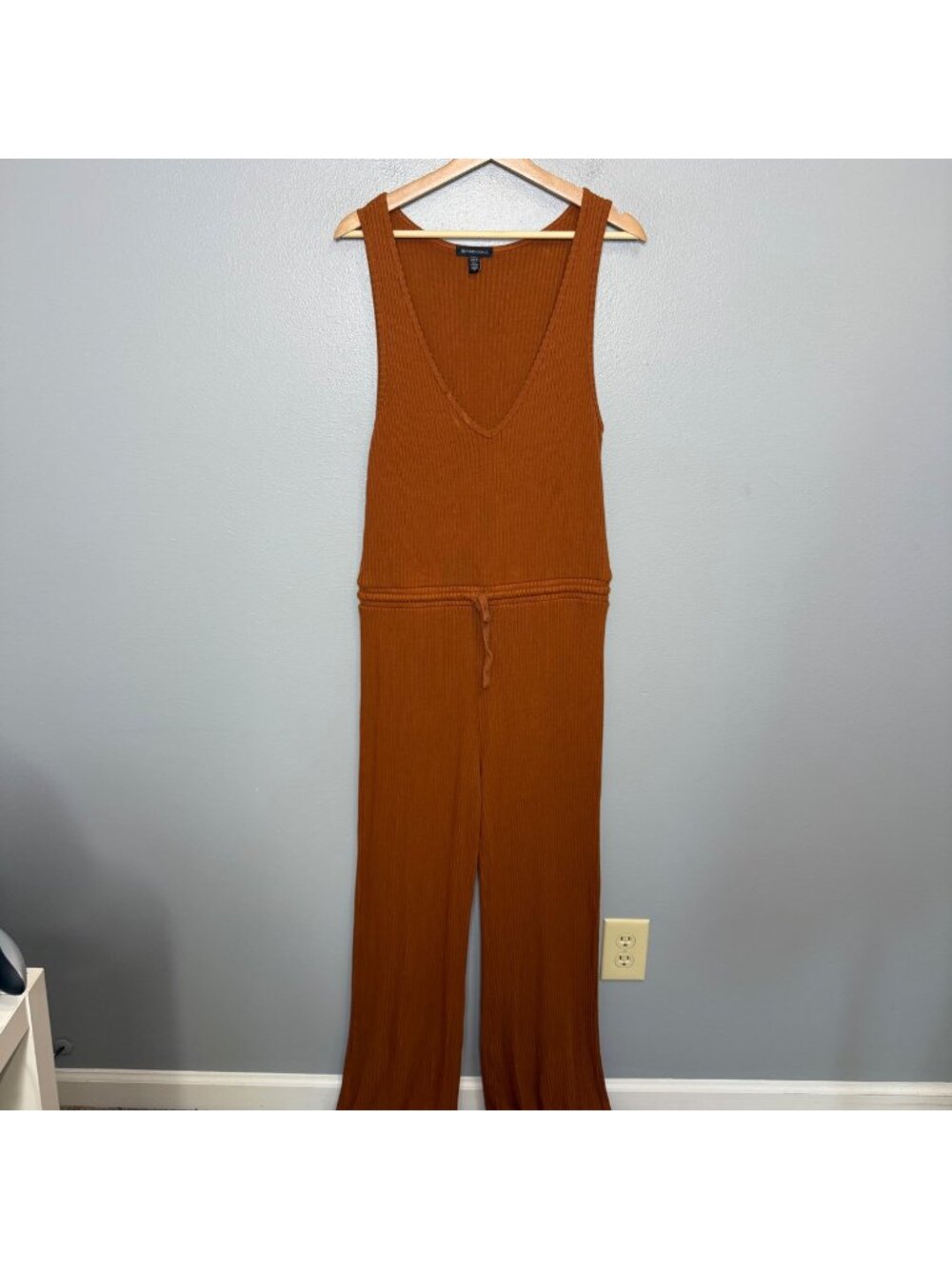 BEYOND YOGA jetsetter rib jumpsuit size L